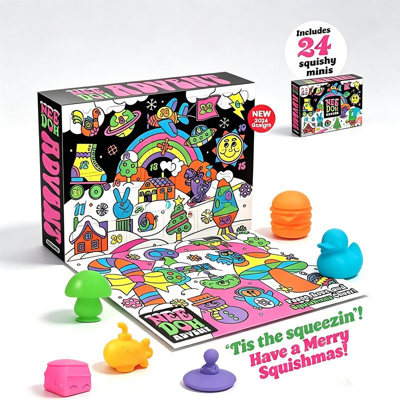 Advent Calendar Gift - Noel 24 Günlük Advent Takvimi, Mini