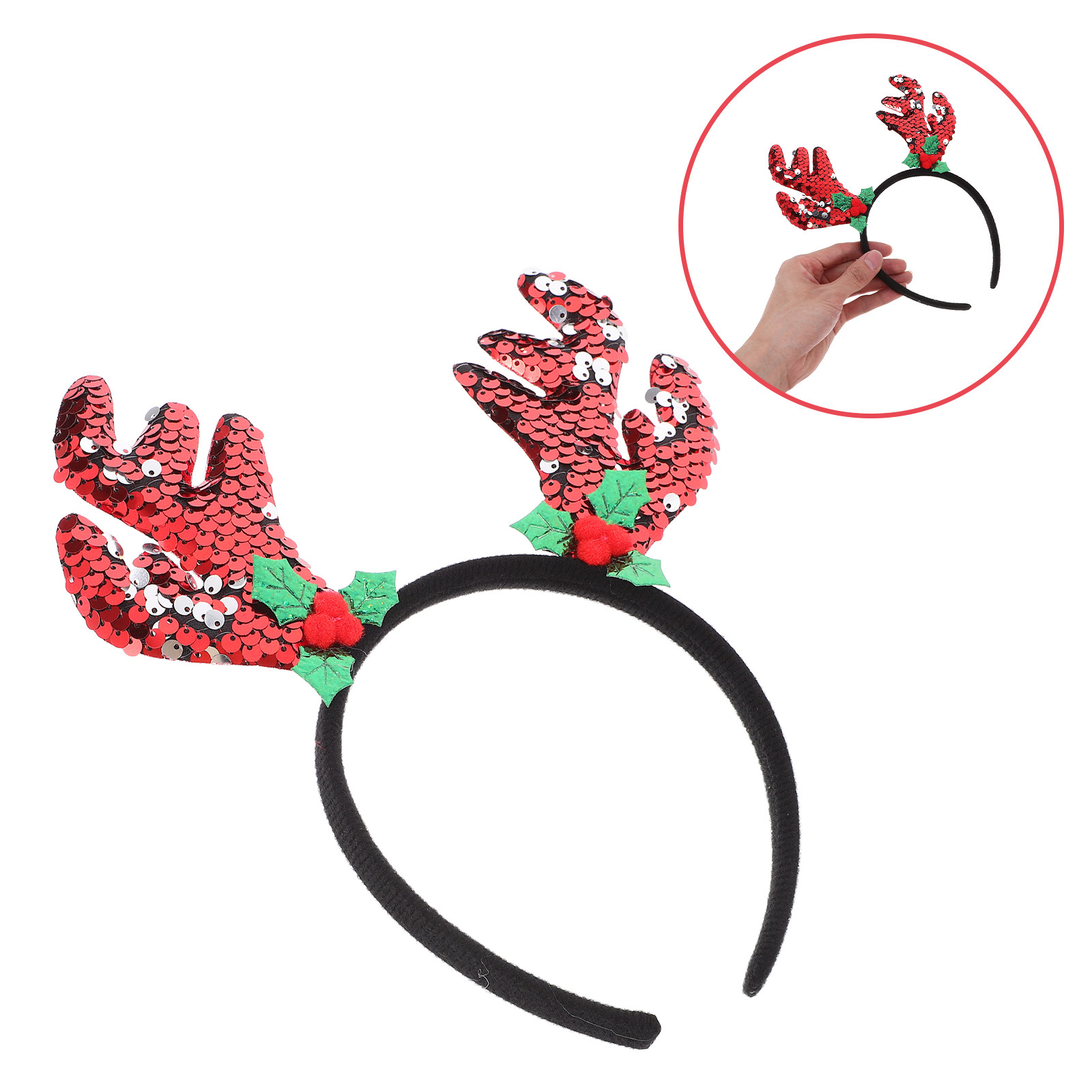 Reindeer Antlers Headband - Ren geyiği boynuzu taç bandı, kadınlar