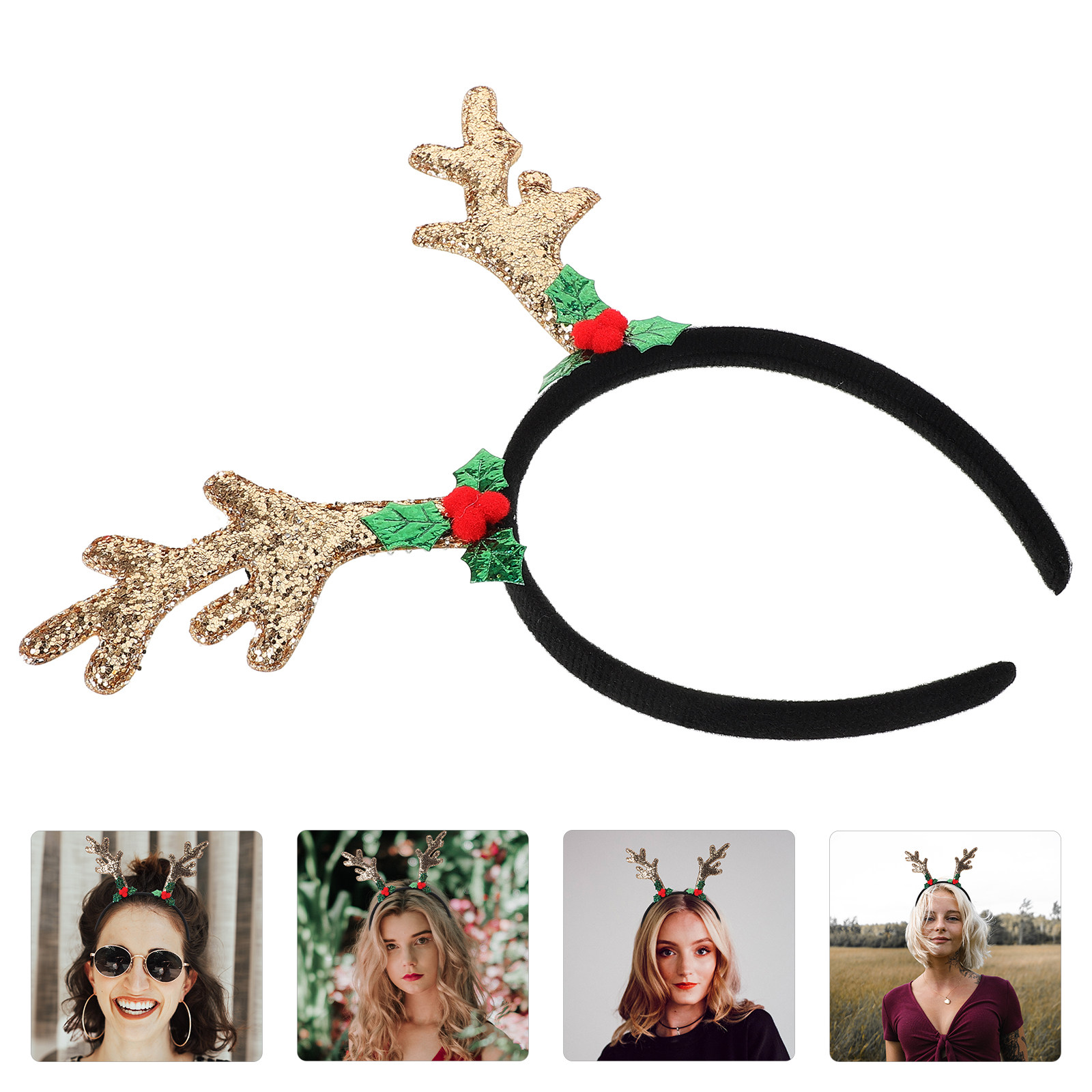 Reindeer Antlers Headband - Geyik Boynuzu Taç Bandı Hafif Sağlam