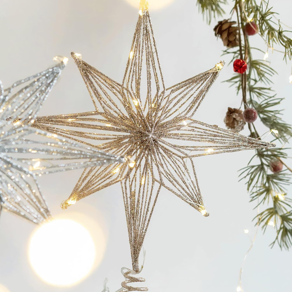 30 cm Led Yıldız Noel Ağacı To - Star Tree Topper incelemesi ve fiyatı