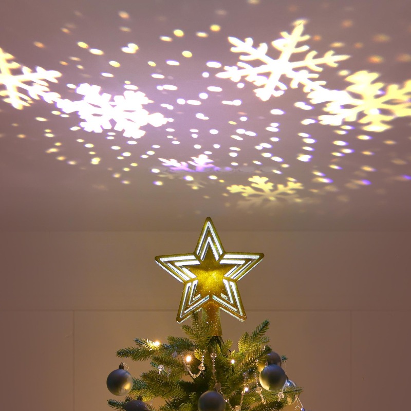 LED Projeksiyonlu Ağaç Tepesi  - Star Tree Topper incelemesi ve fiyatı