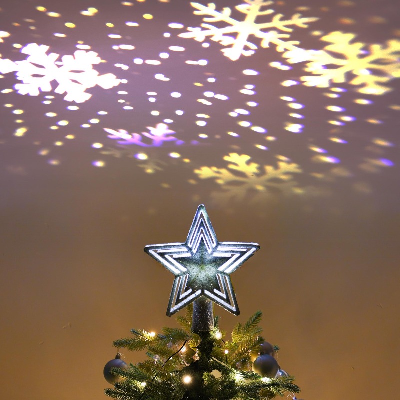 LED Projeksiyonlu Ağaç Tepesi  - Star Tree Topper incelemesi ve fiyatı