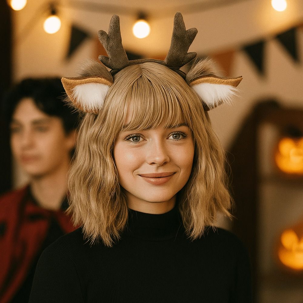 Unisex Geyik Kulakları Ren Gey - Reindeer Antlers Headband incelemesi ve fiyatı