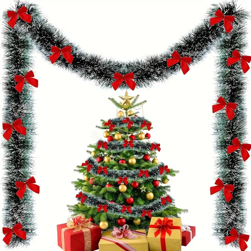 Noel Yay Tinsel Kurdeleler Yeş - Tinsel Garland Decoration incelemesi ve fiyatı