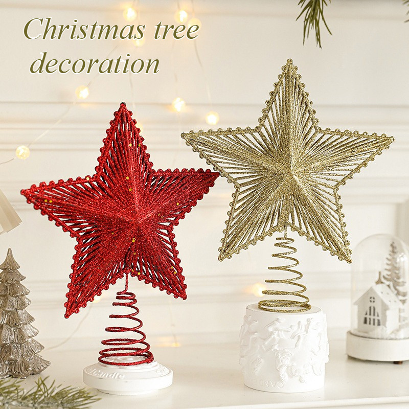 1 Adet Noel Ağacı Üst Süsü Yıl - Star Tree Topper incelemesi ve fiyatı