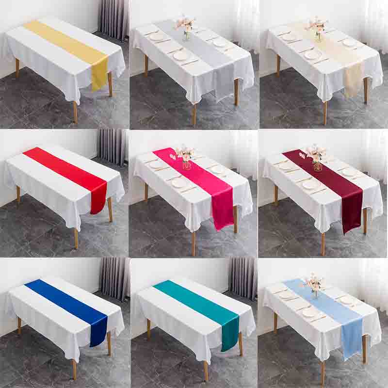 12x108 inç saten düğün masa ko - Christmas Table Runner incelemesi ve fiyatı