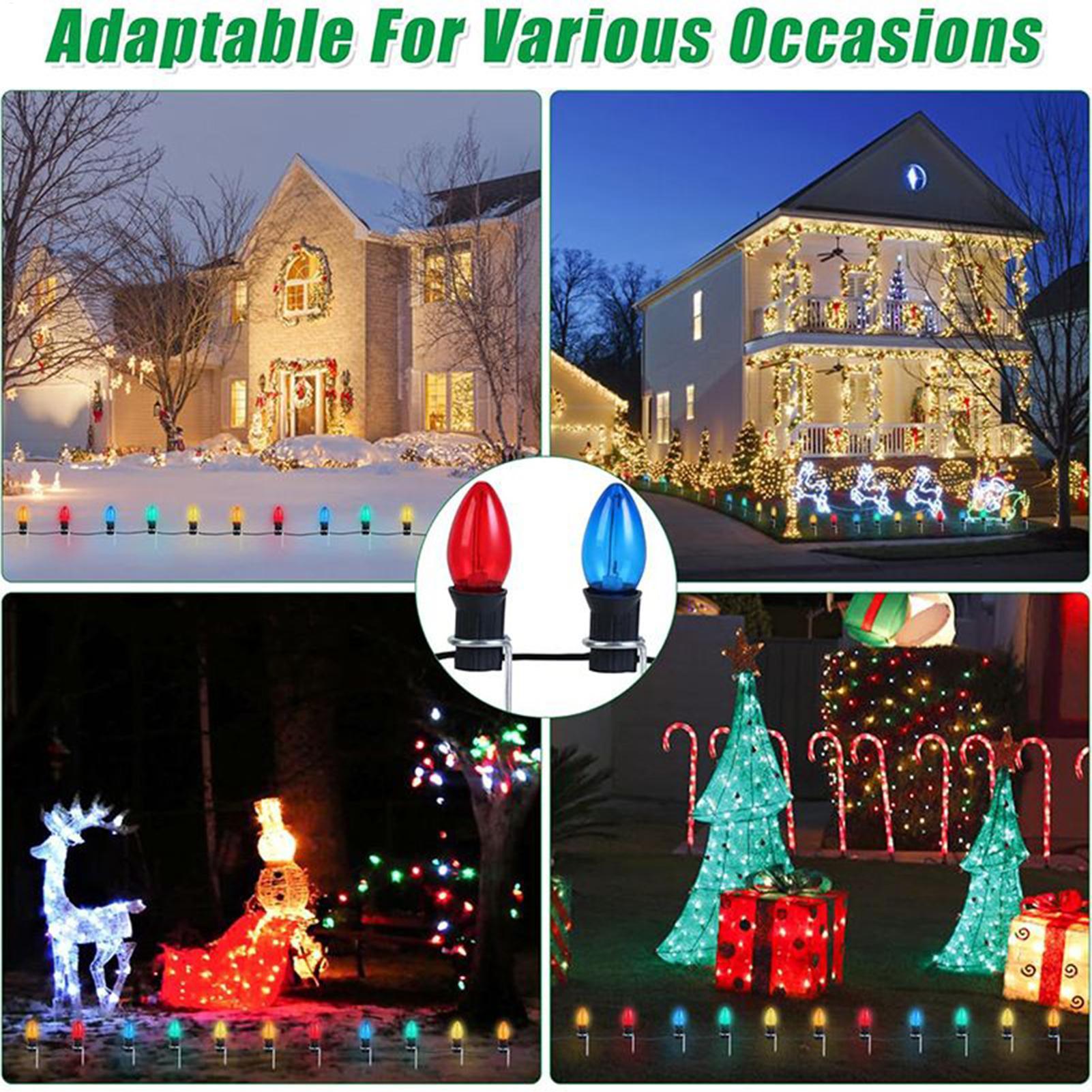 Noel Işık Çubukları 30 cm Çim  - Christmas Lights Outdoor incelemesi ve fiyatı