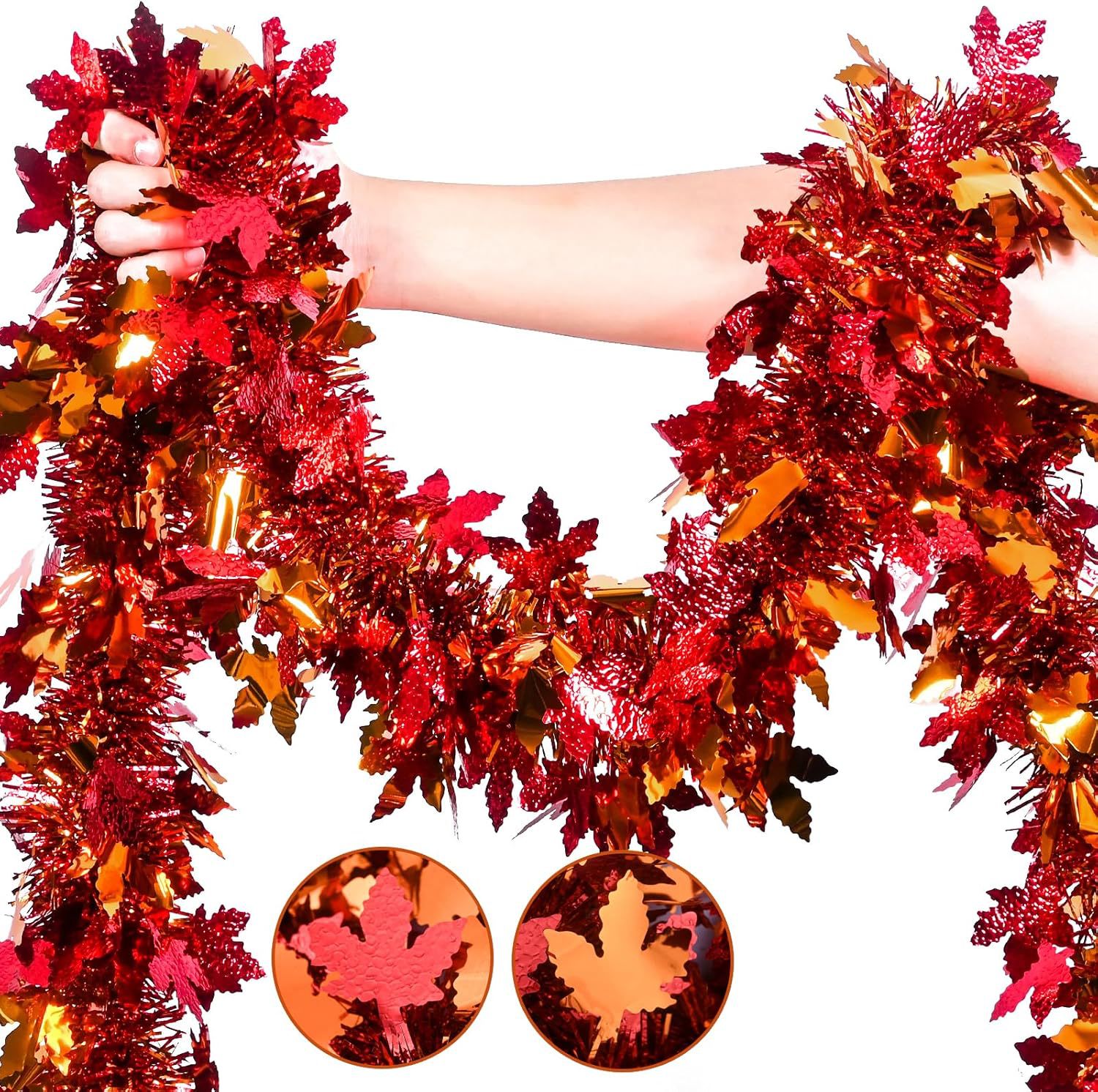 Şükran Günü Sonbahar Süsleme Ç - Tinsel Garland Decoration incelemesi ve fiyatı